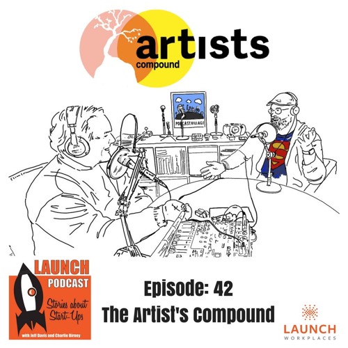 #LaunchPodcast Episode: 42 Artists Compound - talking Vector Graphics with Ben